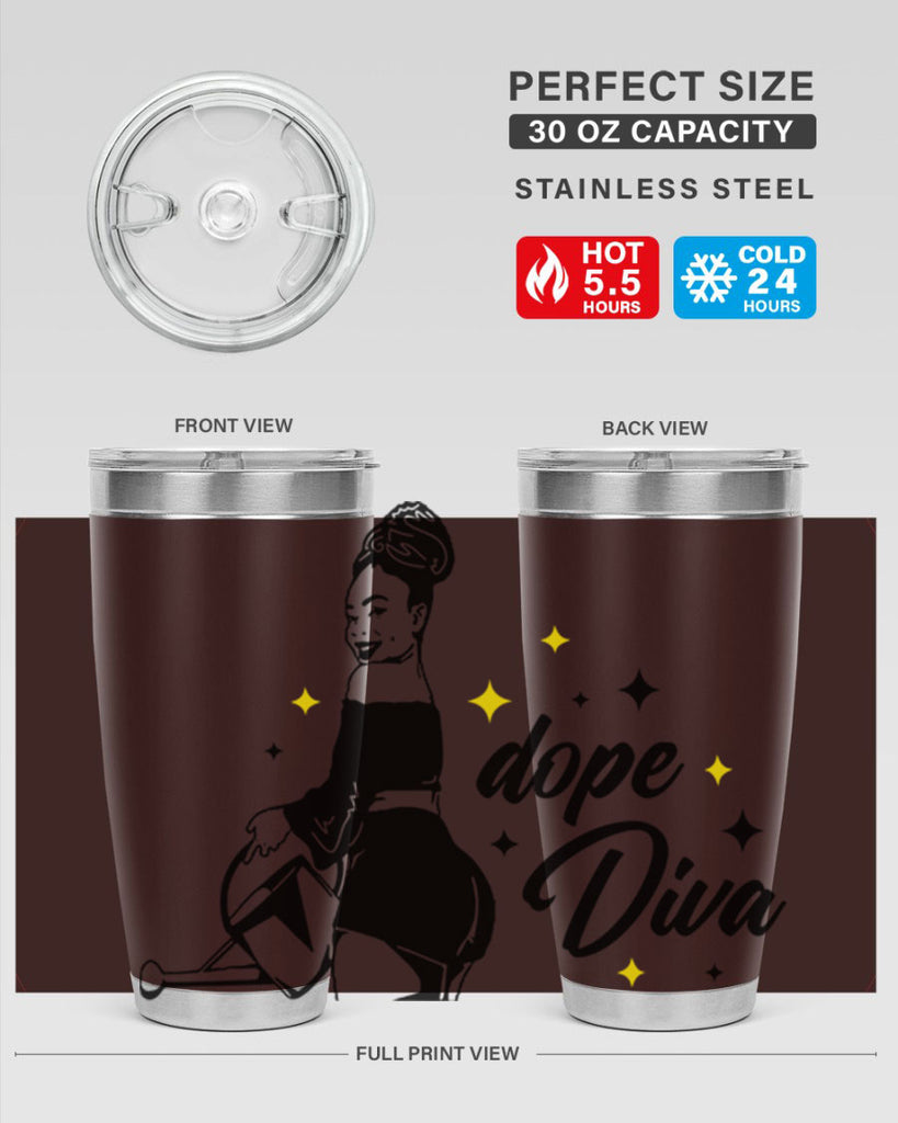 dope diva 4#- women-girls- Tumbler