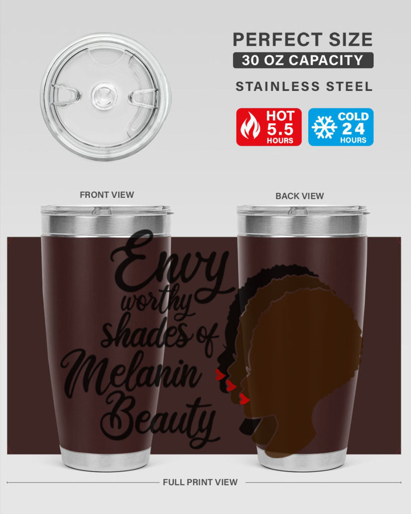 envy worth shades of melanin Style 39#- women-girls- Tumbler