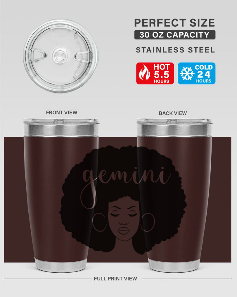 gemini girl 36#- women-girls- Tumbler