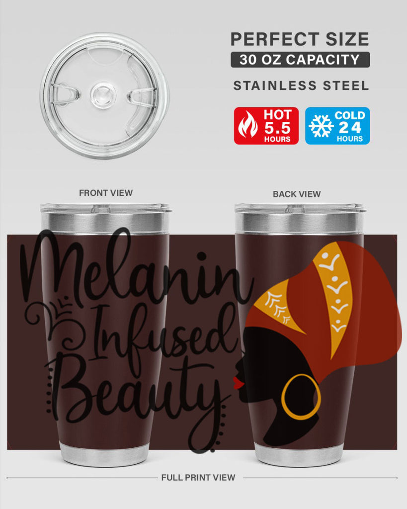 melanin infused beauty Style 20#- women-girls- Tumbler