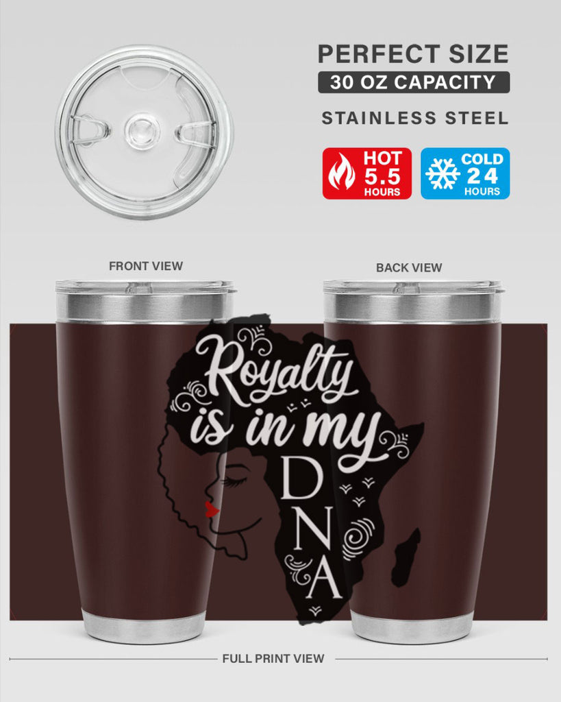 royalty is in my dna Style 10#- women-girls- Tumbler