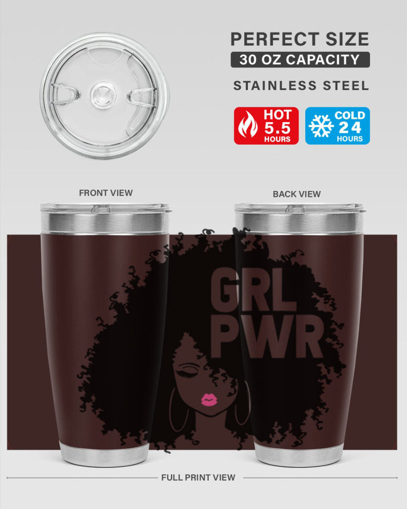 woman face grlpwr 1#- women-girls- Tumbler