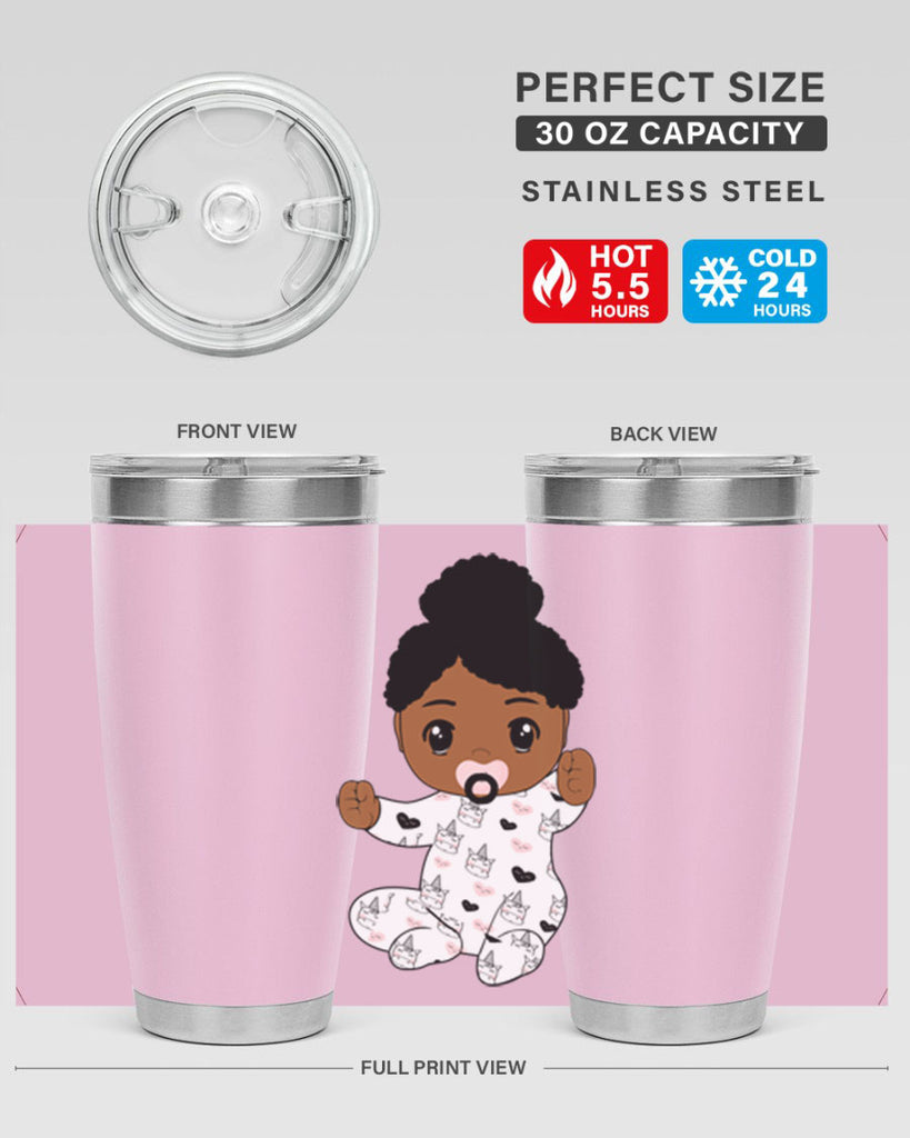 Black baby style 5#- women-girls- Tumbler