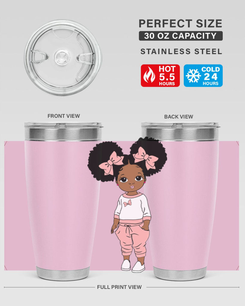 Black girl style 9#- women-girls- Tumbler