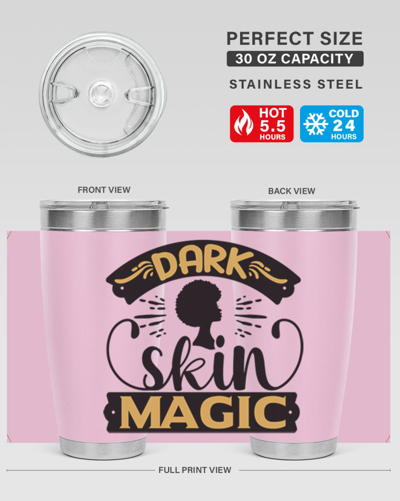 Dark skin magic Style 42#- women-girls- Tumbler