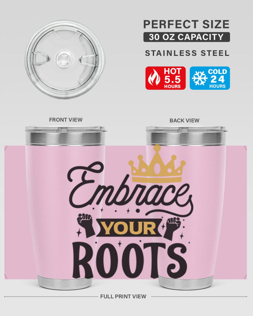 Embrace your roots Style 40#- women-girls- Tumbler