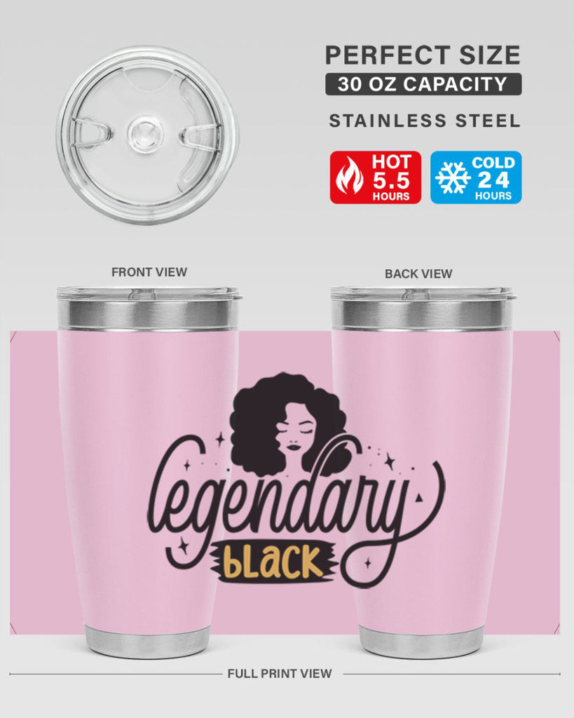 Legendary black Style 27#- women-girls- Tumbler