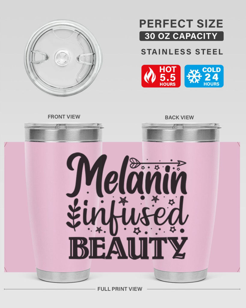 Melanin infused beauty Style 21#- women-girls- Tumbler