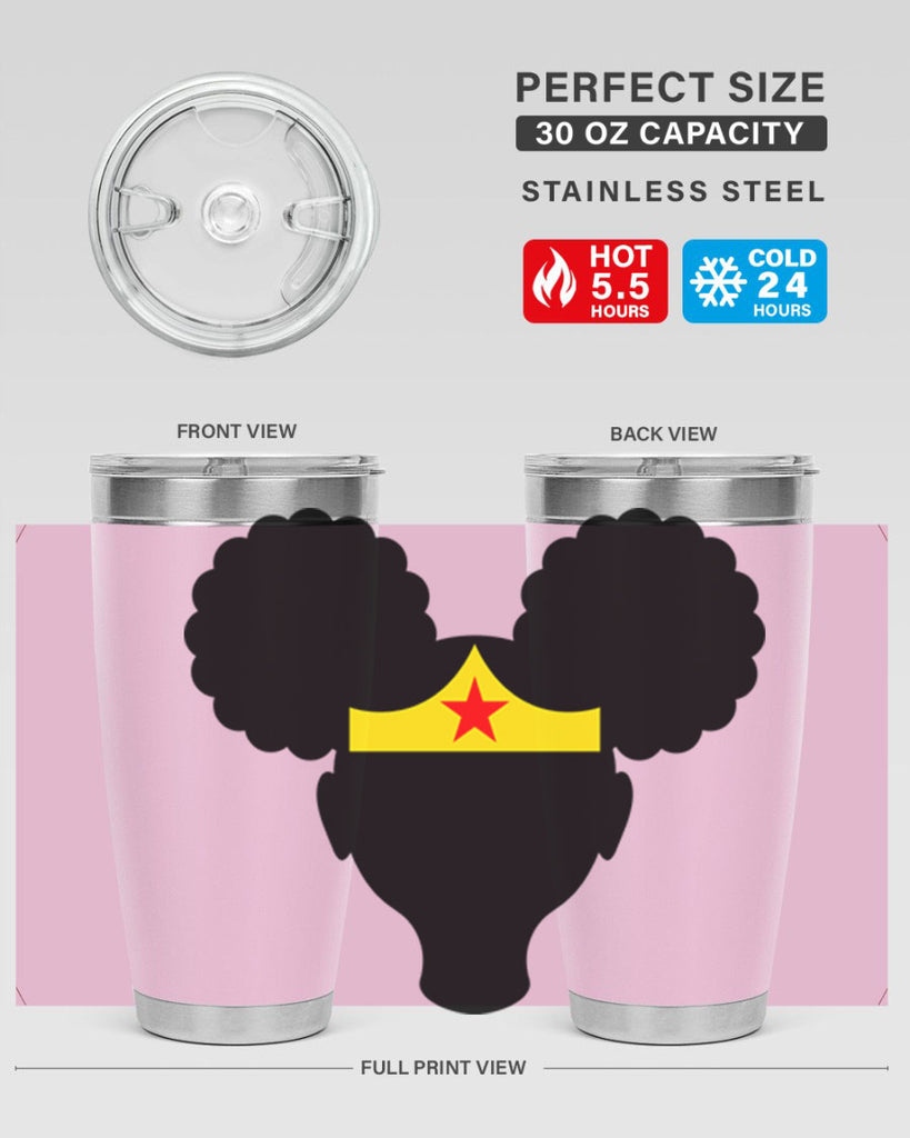 afro puffs girl wonder woman 78#- women-girls- Tumbler