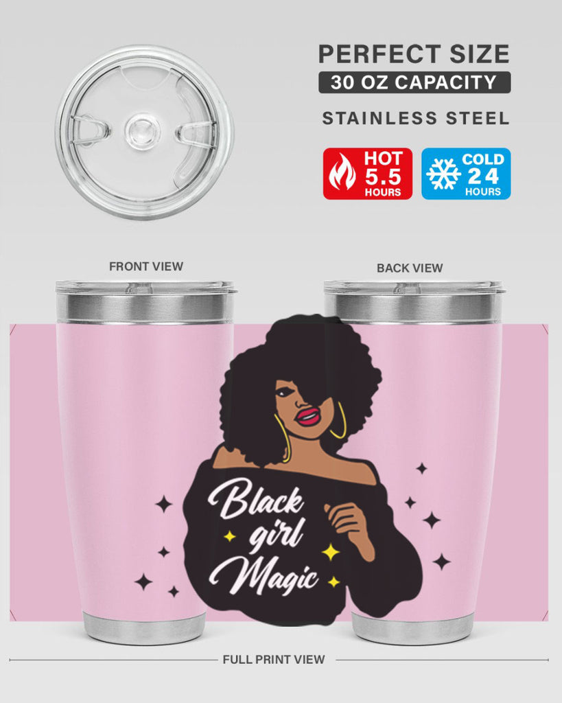 black girl magic 21#- women-girls- Tumbler