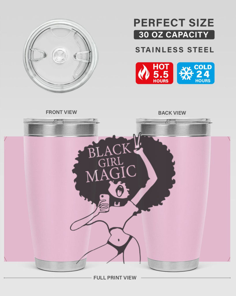 black girl magic 58#- women-girls- Tumbler