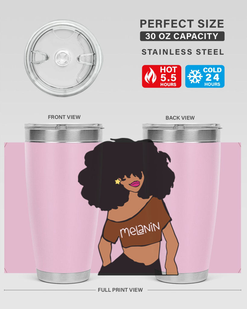 black girl melanin 18#- women-girls- Tumbler