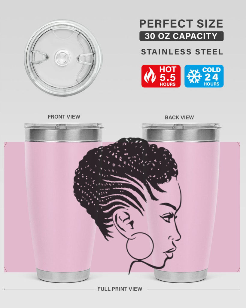 black women - queen 20#- women-girls- Tumbler