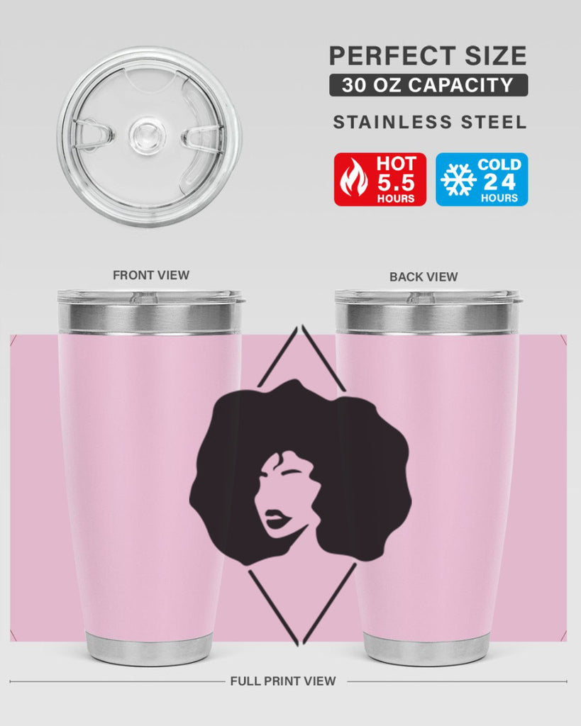 black women - queen 25#- women-girls- Tumbler