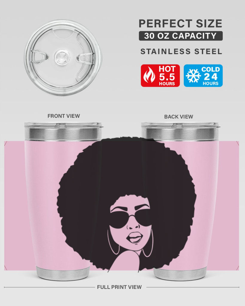 black women - queen 46#- women-girls- Tumbler