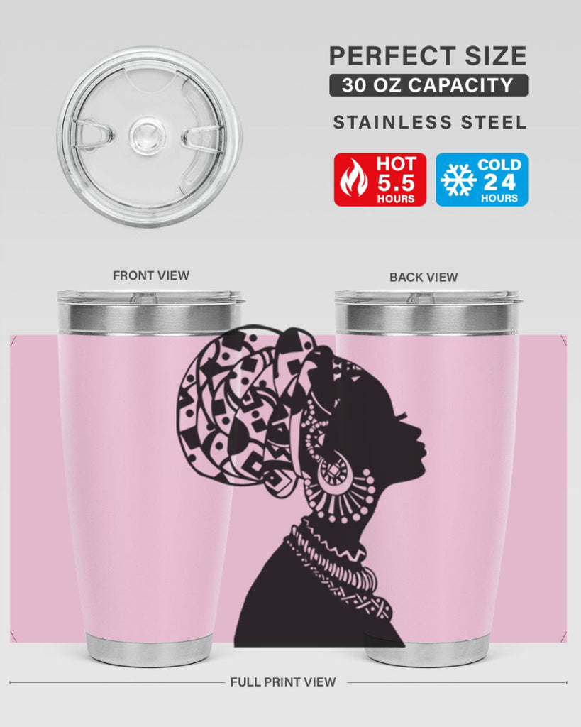 black women - queen 52#- women-girls- Tumbler