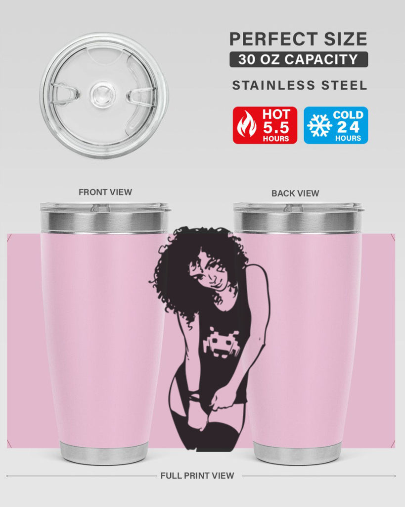 black women - queen 61#- women-girls- Tumbler