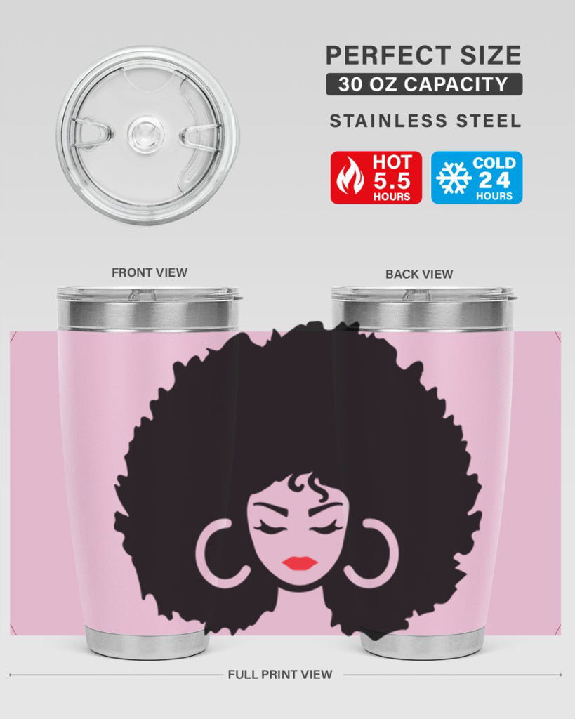 black women - queen 63#- women-girls- Tumbler