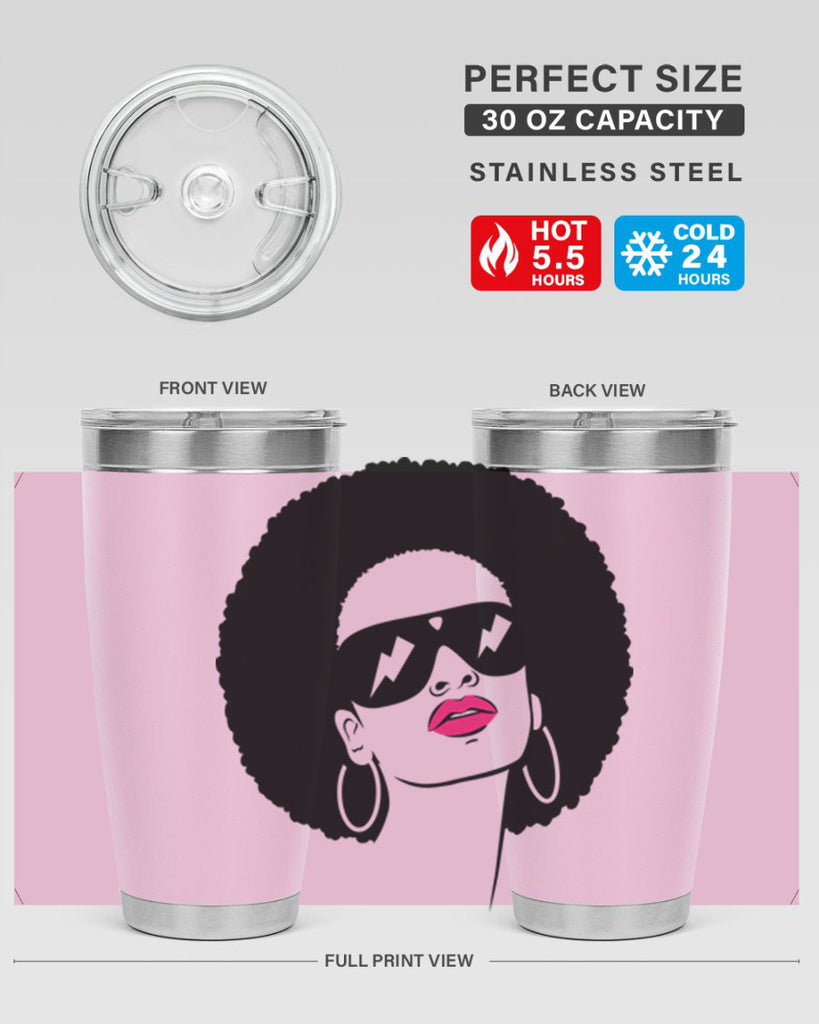 black women - queen 66#- women-girls- Tumbler