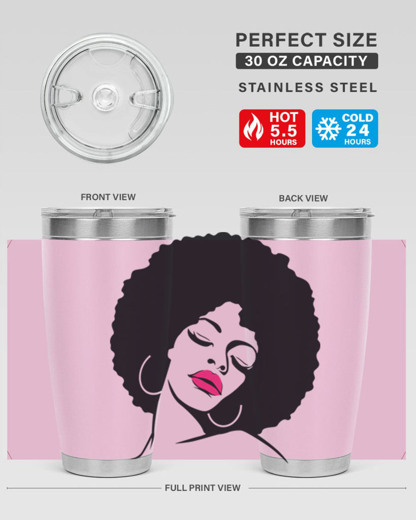 black women - queen 68#- women-girls- Tumbler