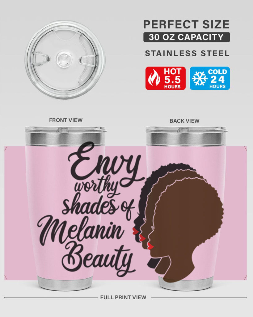 envy worth shades of melanin Style 39#- women-girls- Tumbler