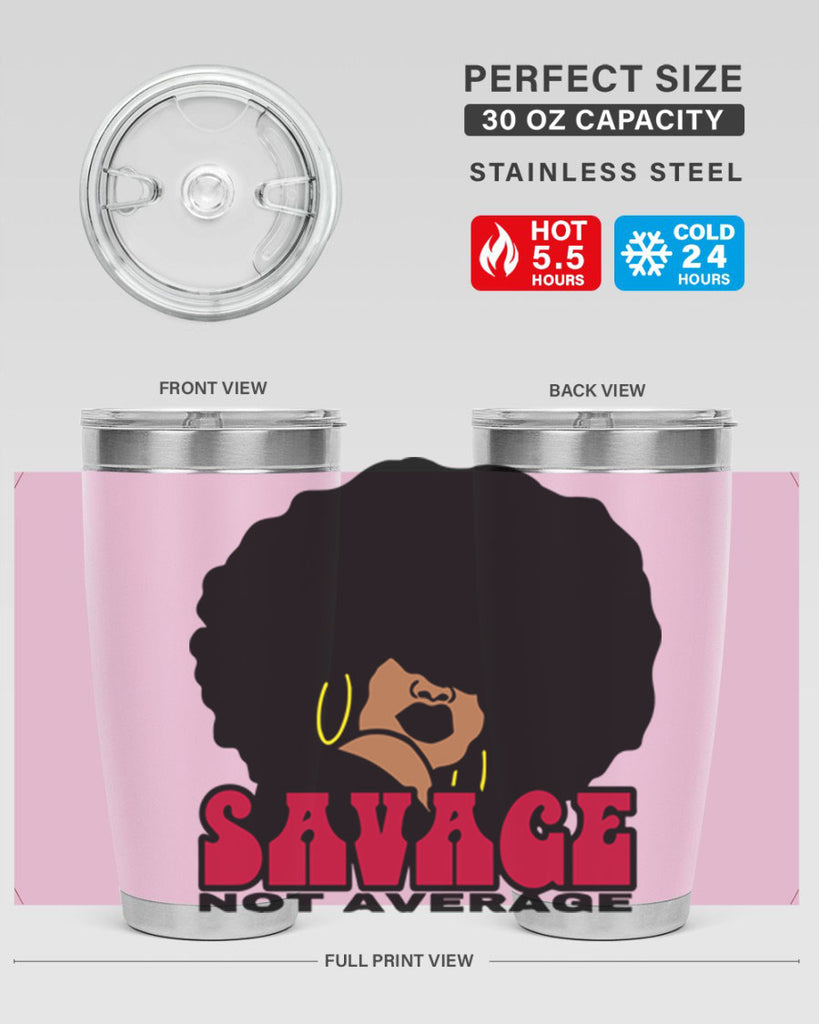 savage not average 1#- women-girls- Tumbler