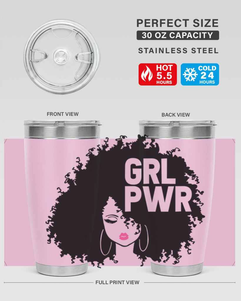 woman face grlpwr 1#- women-girls- Tumbler
