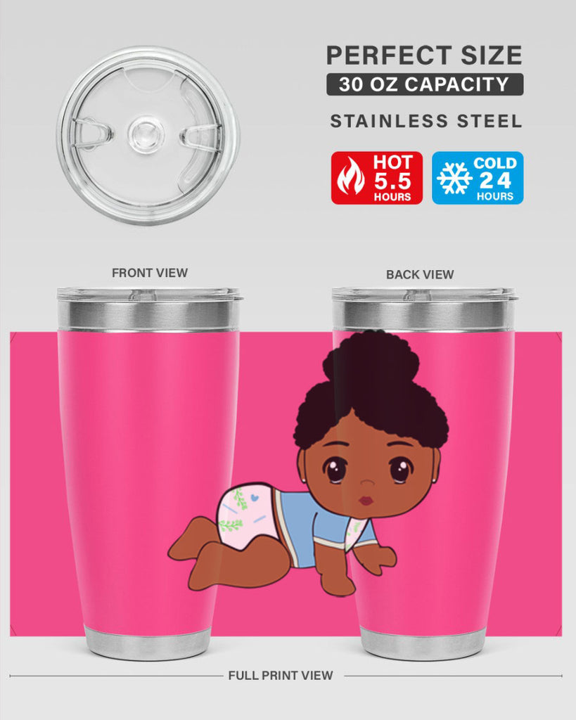 Black baby style 2#- women-girls- Tumbler