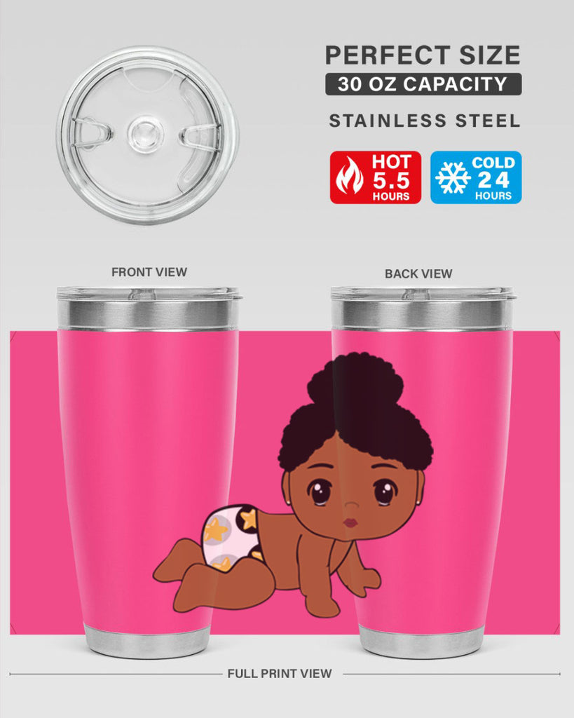 Black baby style 6#- women-girls- Tumbler