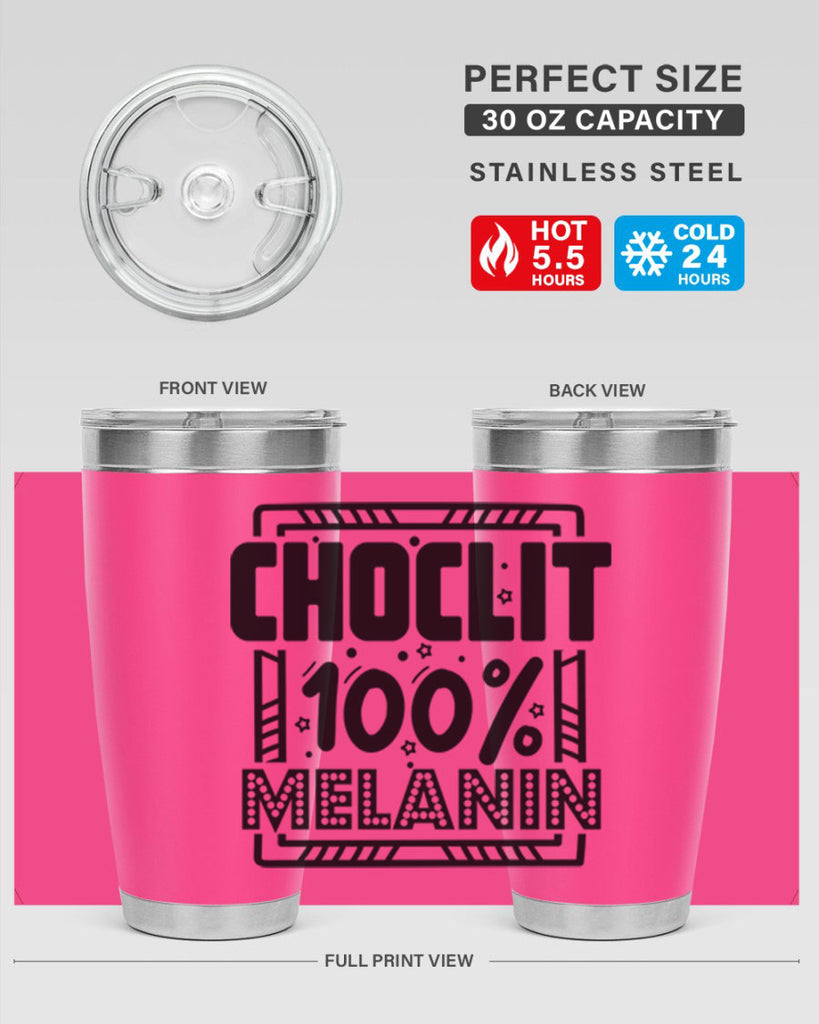 Choclit melanin Style 46#- women-girls- Tumbler