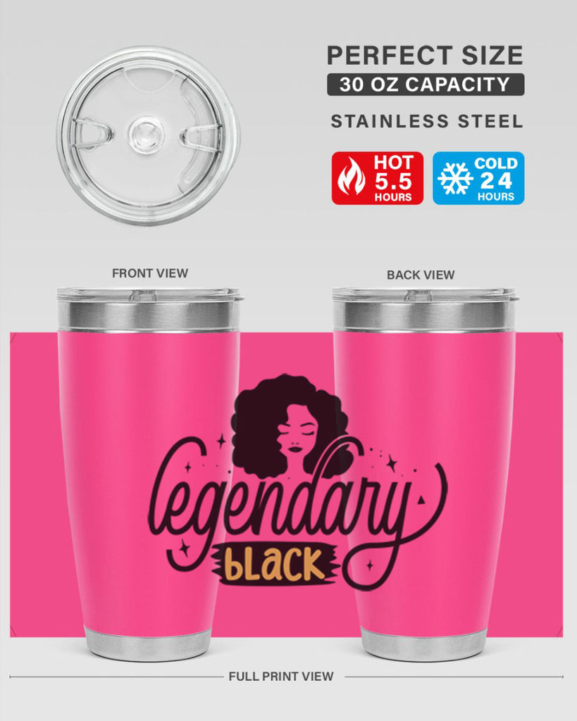 Legendary black Style 27#- women-girls- Tumbler