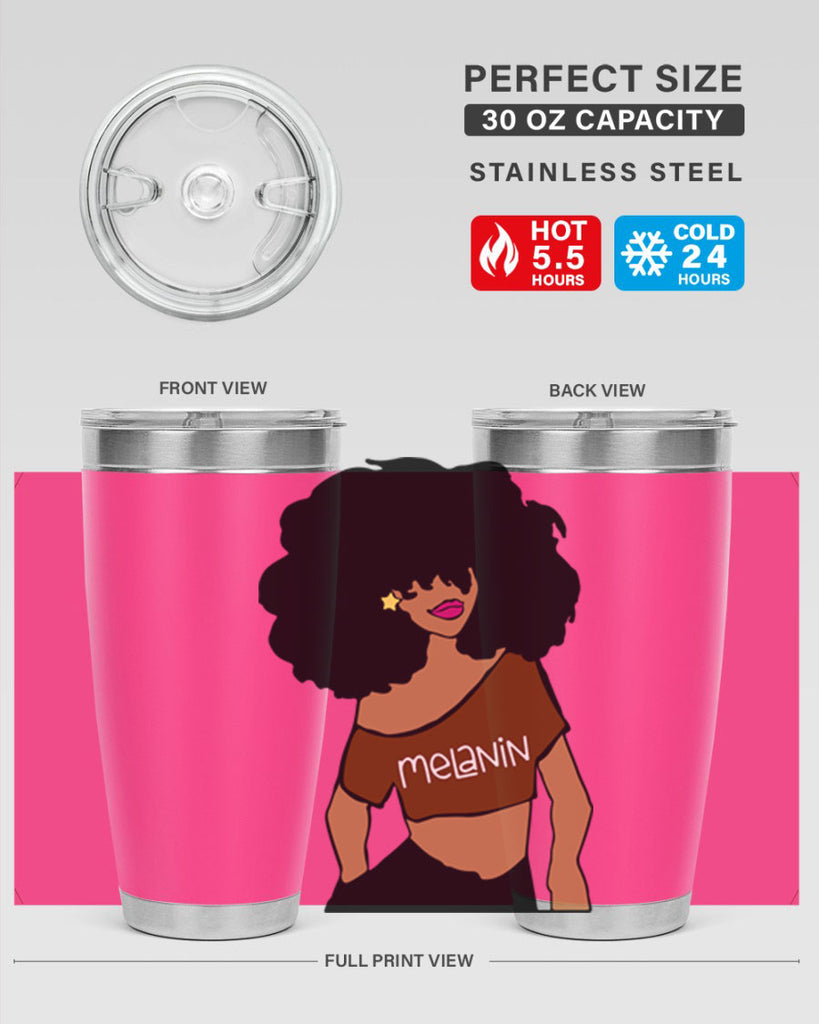 black girl melanin 18#- women-girls- Tumbler