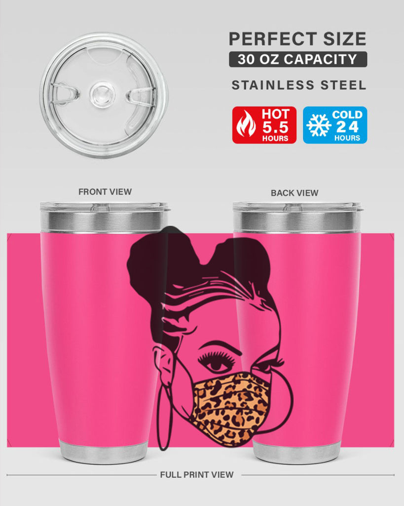 black nurse 4#- women-girls- Tumbler