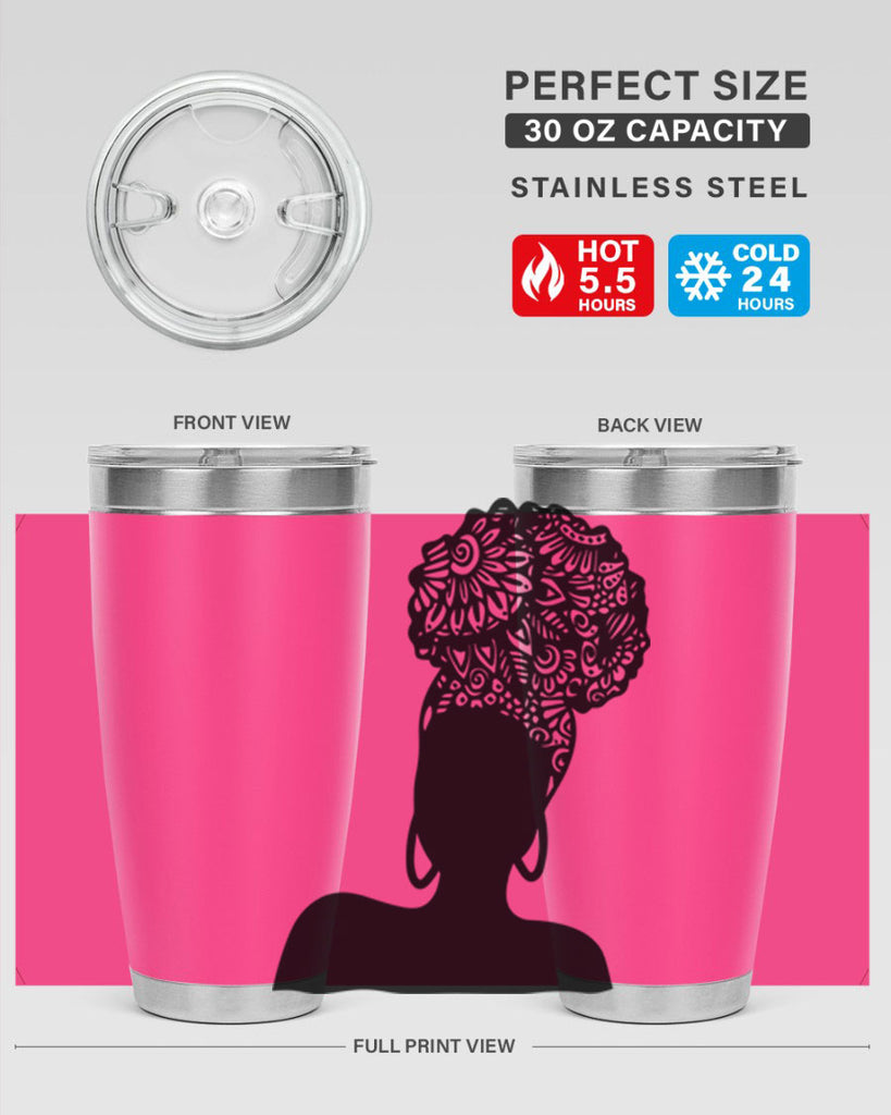 black women - queen 14#- women-girls- Tumbler