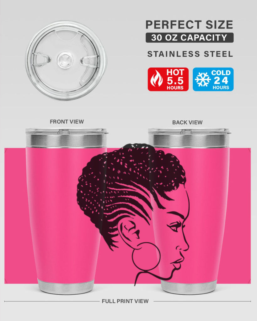 black women - queen 20#- women-girls- Tumbler