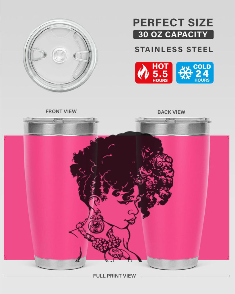 black women - queen 40#- women-girls- Tumbler