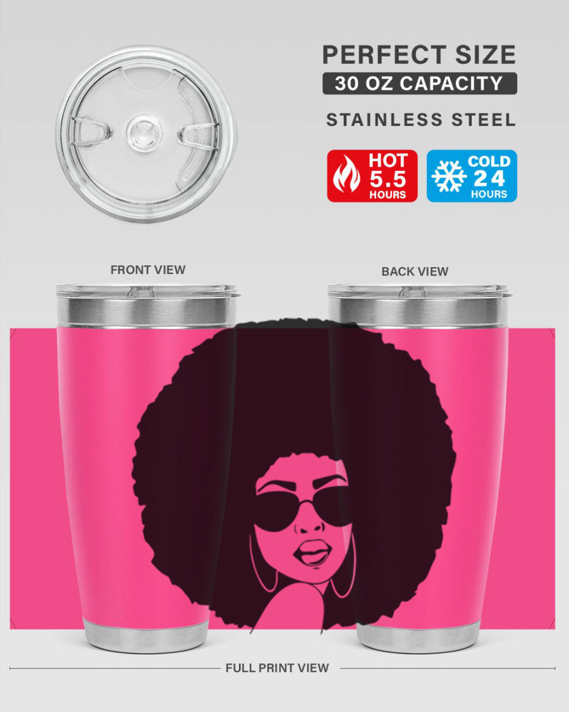 black women - queen 46#- women-girls- Tumbler