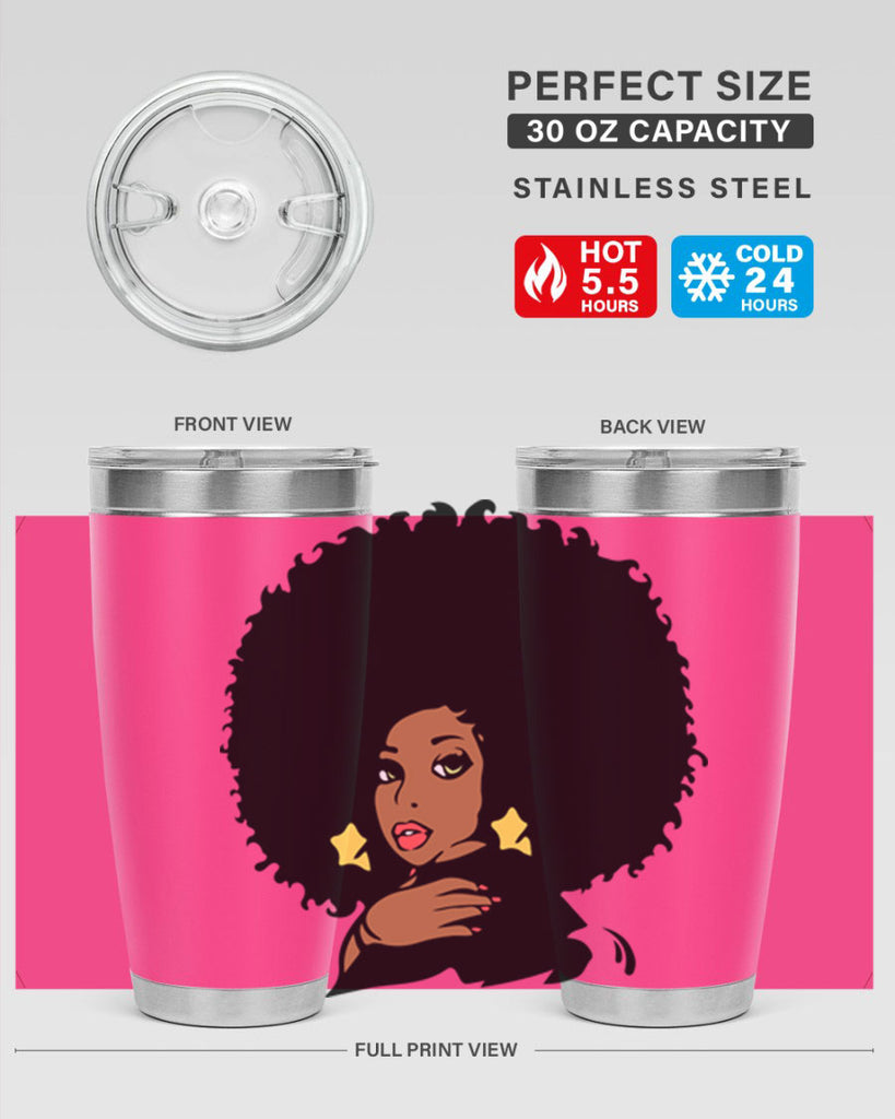 black women - queen 58#- women-girls- Tumbler