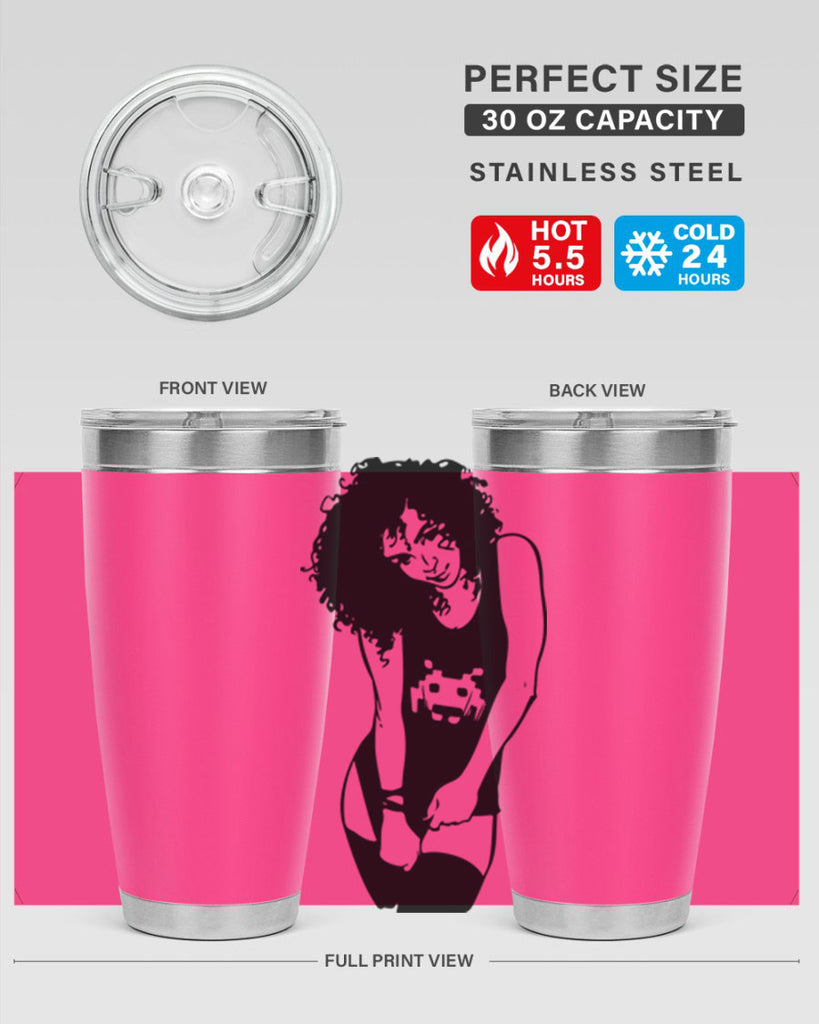 black women - queen 61#- women-girls- Tumbler