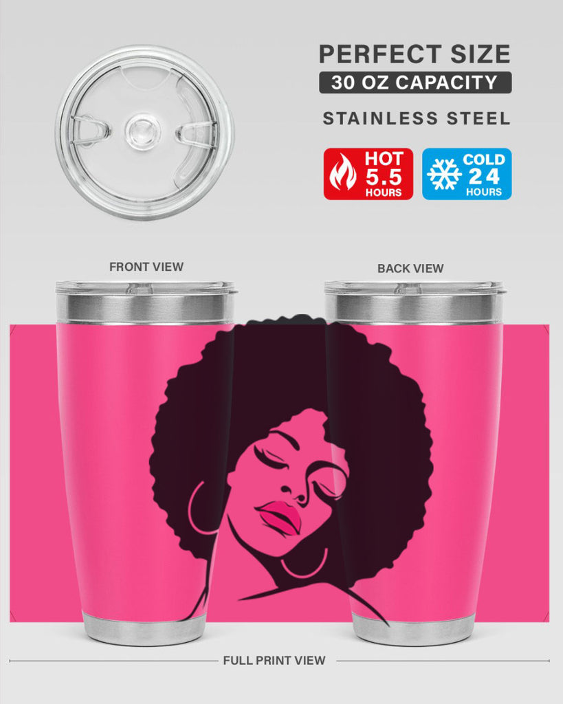 black women - queen 68#- women-girls- Tumbler