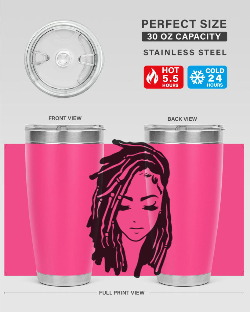 black women - queen 7#- women-girls- Tumbler