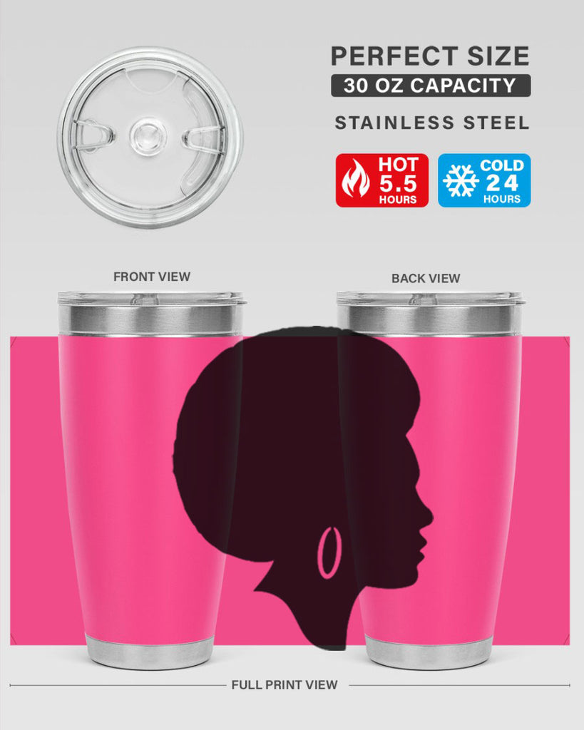 remix femaleafroavatar black 20#- women-girls- Tumbler