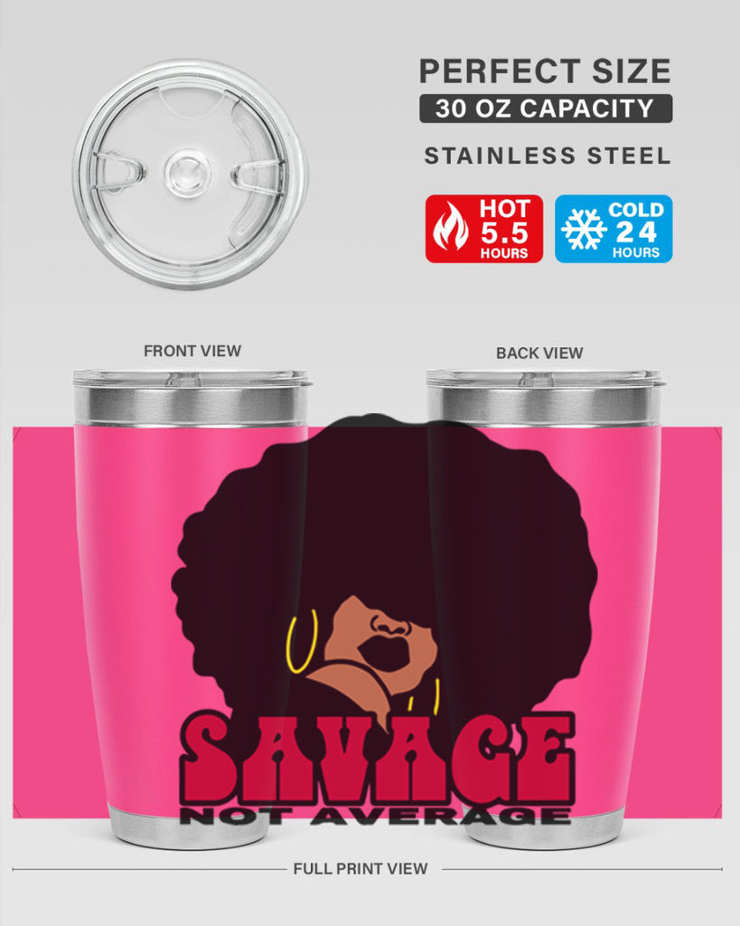 savage not average 1#- women-girls- Tumbler