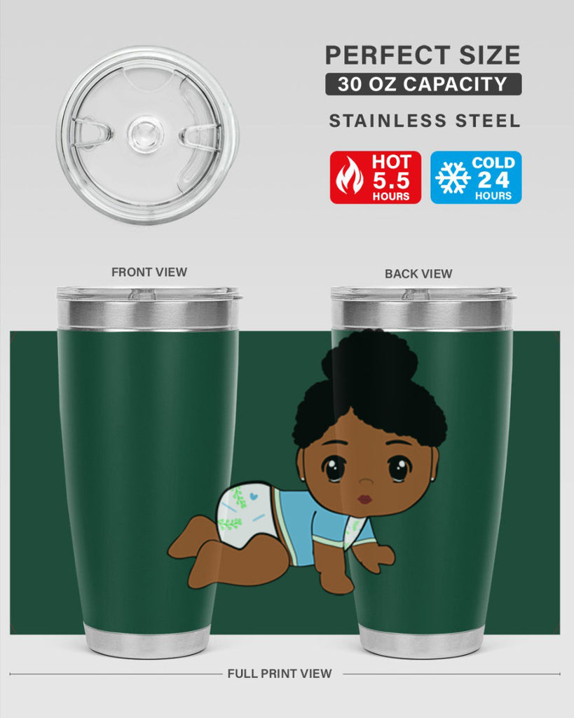 Black baby style 2#- women-girls- Tumbler