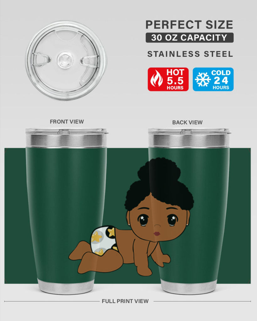 Black baby style 6#- women-girls- Tumbler