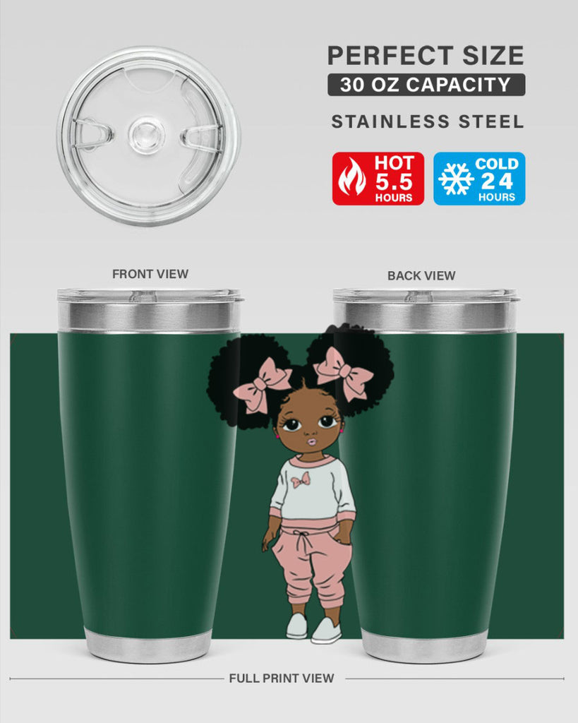 Black girl style 9#- women-girls- Tumbler