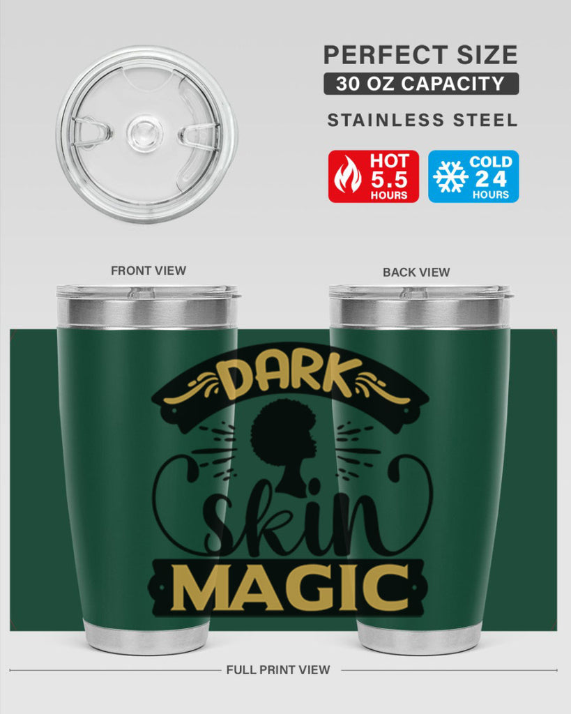 Dark skin magic Style 42#- women-girls- Tumbler