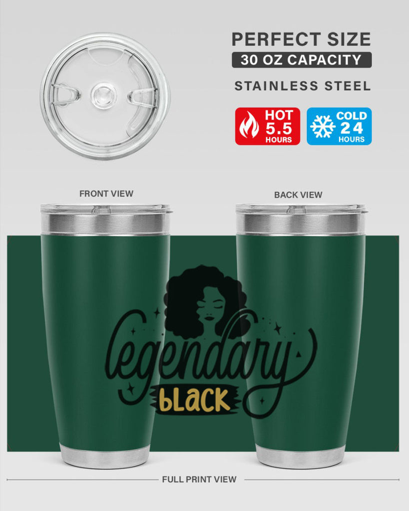 Legendary black Style 27#- women-girls- Tumbler