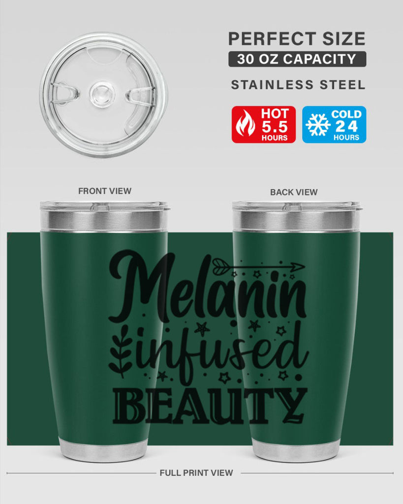Melanin infused beauty Style 21#- women-girls- Tumbler