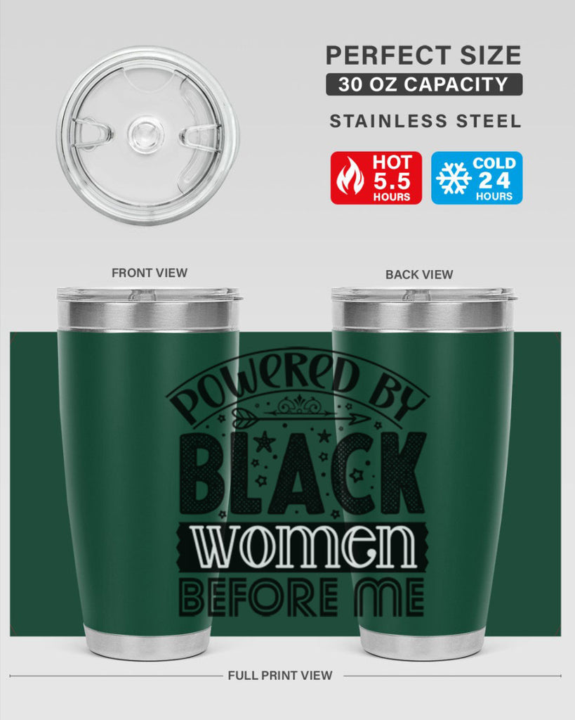 Powered by blackp women before me Style 14#- women-girls- Tumbler